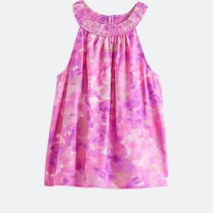 Daniel Rainn blossom halter top